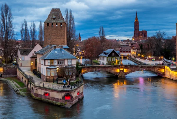 Navidad en la ciudad de Estrasburgo