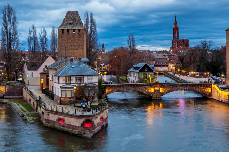 Navidad en la ciudad de Estrasburgo